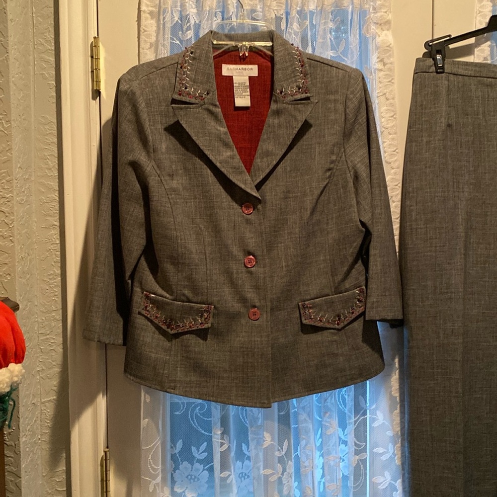 Two piece suit